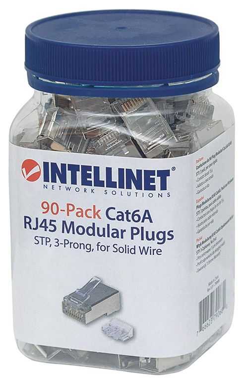 Intellinet 790680 RJ-45 Gris – connecteur (Gris)