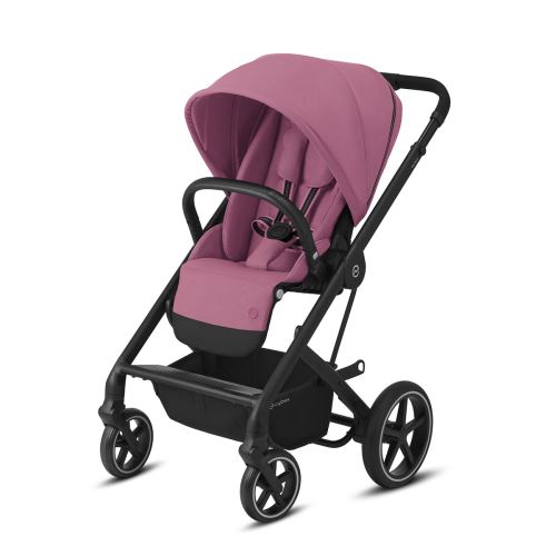 Poussette Buggy Balios S Lux - Black Magnolia Pink