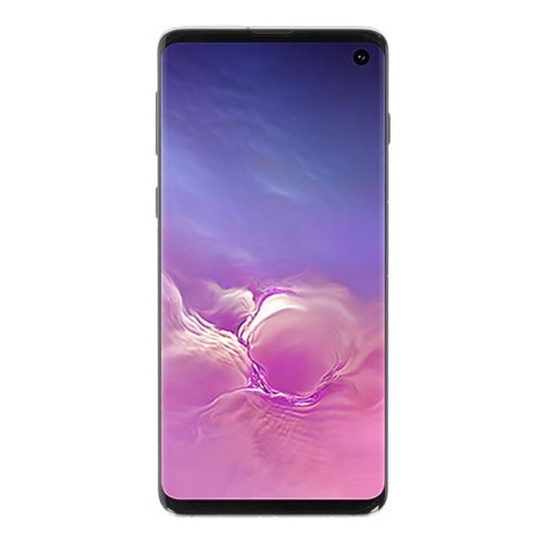 Samsung Galaxy S10 - 4G smartphone - double SIM - RAM 8 Go / Mémoire interne 128 Go - microSD slot - écran OEL - 6.1"" - 3040 x 1440 pixels - 3 x caméras arrière 12 MP, 12 MP, 16 MP - front camera 10 MP - noir prisme État correct - Samsung reconditionné disponible sur Fnac