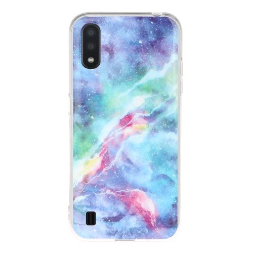 Coque en TPU motif de marbre imd style G pour votre Samsung Galaxy A01