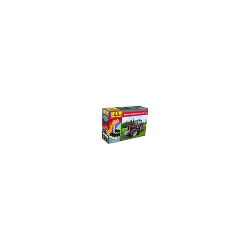 Massey ferguson 2680 1/24 avec peintures et colles heller