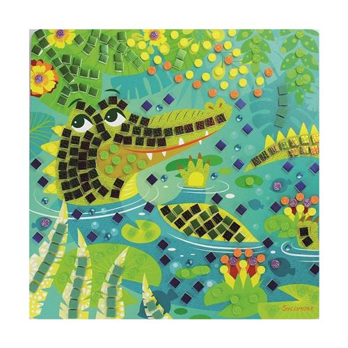 RAVENSBURGER - Mosaique maxi - Coffret complet Loisir Créatif Enfant DIY -  3 objets inclus - Tableau sable, paillettes et mosaïque - Achat & prix