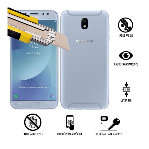 Film de protection pour Samsung Galaxy J7 2017 (Verre trempé) (J730, J730FN, J730F, J730M, J730Y, J730G)
