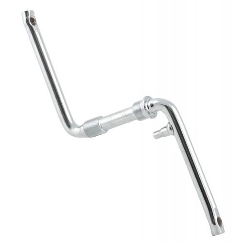 M-Wave Pédalier JH-152 BMX acier 152 mm argent 152 mm