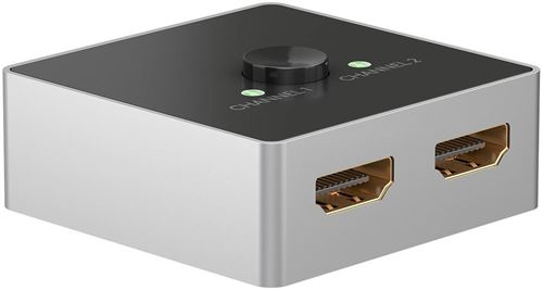 Non Communiqué Goobay Switch Hdmi Manuel 2 Vers 1 (4K@60Hz)