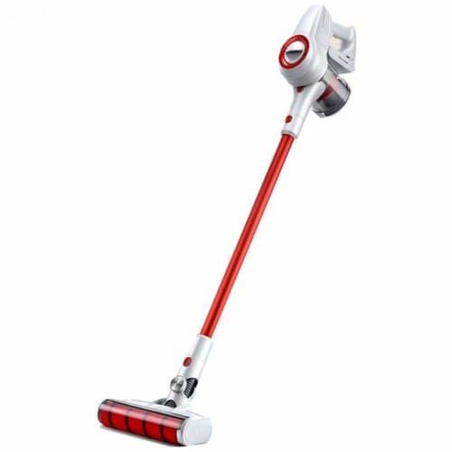  Aspirateur Balai JV51 0.5L 400W 75db C&acirc;ble Electrique Tissu HEPA Rouge