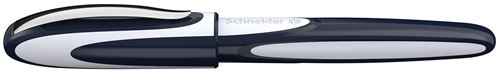Stylo Schneider Ray - Stylo-plume pour Gauchers - Cartouche d'encre Standard Bleu roi incluse - Bleu/Gris