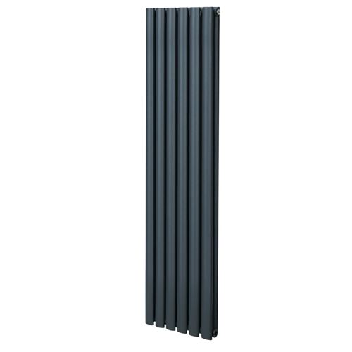 Monstershop Oval Column Radiator – 1600mm x 360mm – Anthracite Grey