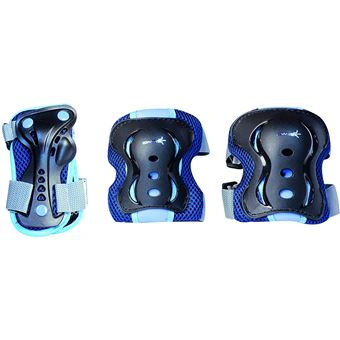 muuwmi Protections enfant pour roller turquoise taille S