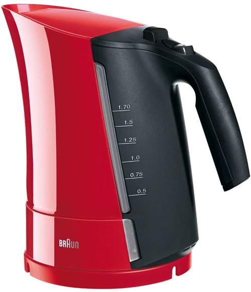 bouilloire électrique de 1,7L 2200W noir Braun
