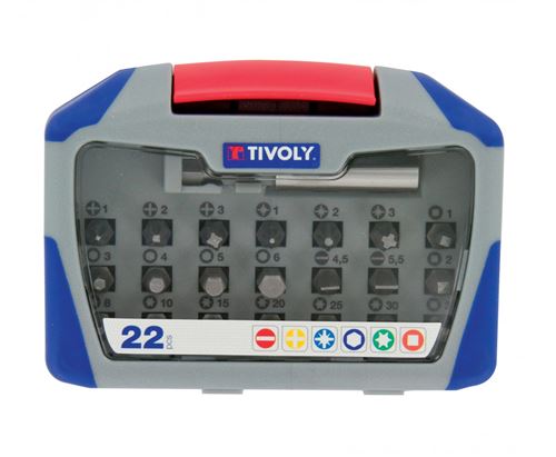 Tivoly Coffret Embouts De Vissage 22 Pièces +Porte Embouts - Image 3
