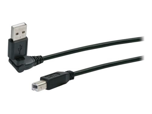 Schwaiger - Câble USB - USB type B (M) pour USB (M) - USB 2.0 - 3 m - moulé - noir