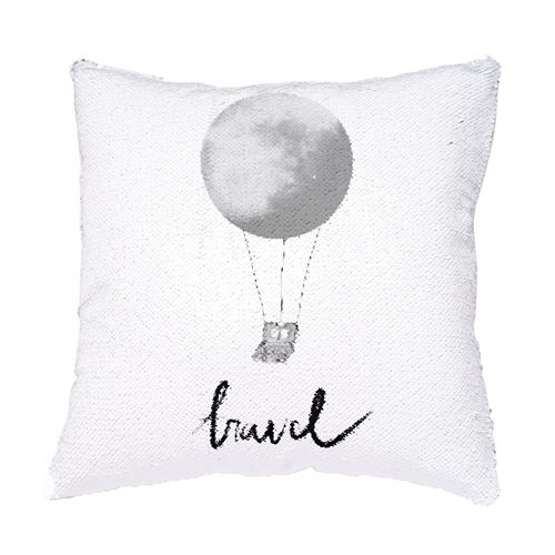 Coussin un tour en ballon 40x40