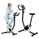 Vélo d'appartement Hop-Sport Vélo d'appartement HS-015H Vox, Roue d'inertie de 5 kg, Résistance magnétique réglable à 8 niveaux, Ordinateur LCD et Capteurs cardiaques, Vélo