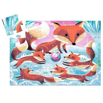 Puzzle silhouette Ginger petit renard - 24 p