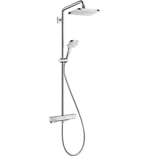Hansgrohe croma e 280 showerpipe ecosmart
