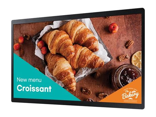 Samsung Qb24C - Classe De Diagonale 24" (23.8" Visualisable) - Qbc Series Écran Lcd Rétro-Éclairé Par Led - Signalisation Numérique - Tizen Os - 1080P 1920 X 1080