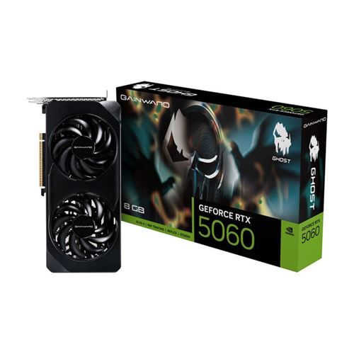 Gainward GeForce RTX 5060 Ghost - 8GB GDDR7, HDMI, 3x DP