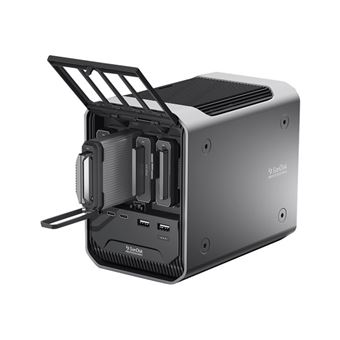 SanDisk Professional PRO-DOCK 4 - Station d'accueil pour lecteur de cartes - baies : 4 - Thunderbolt 3