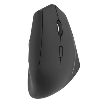 T'nB Ergo - Souris - vertical - ergonomique - laser - 6 boutons - sans fil - Bluetooth, 2.4 GHz - récepteur sans fil USB - noir