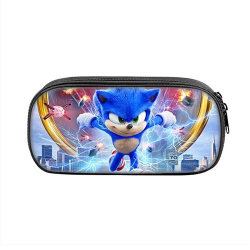 Trousse à crayon Sonic The Hedgehog pour Garçon et Filles (PC5451) 21.5x10x5 cm Multicolore