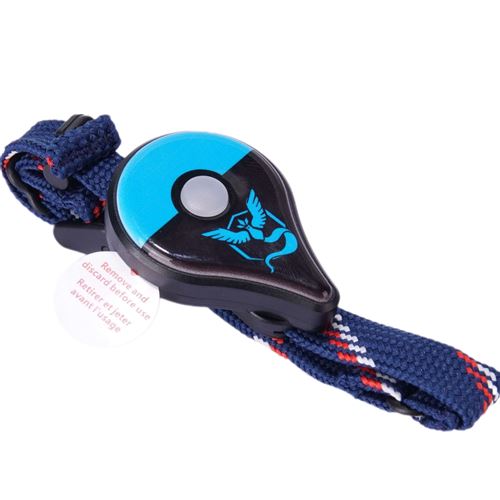 Bracelet de capture automatique Pokémon GO Plus Noir et bleu