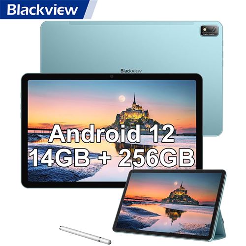 Tablette Tactile Blackview Tab 16 11 pouces FHD+ 14Go+256Go/SD 1To 13MP+8MP 7680mAh Android 12 Dual SIM - Vert