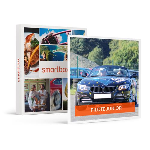 SMARTBOX - Coffret Cadeau Stage de pilotage enfant : 10 tours de circuit au volant d'une BMW Z4 Roadster-Sport & Aventure