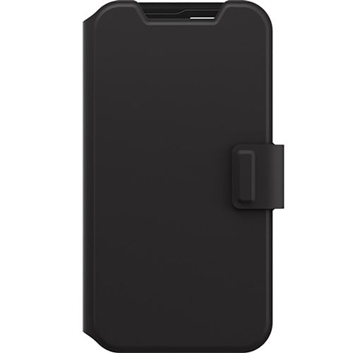 OtterBox Strada Series Via - Flip cover voor mobiele telefoon - polycarbonaat, synthetisch rubber - zwarte nacht - voor Samsung Galaxy S22