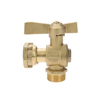 Robinet équerre Femelle 3/4 Mâle 1/2 pour compteurs d'eau - GARIS - B02-RCEQ1520 - 1