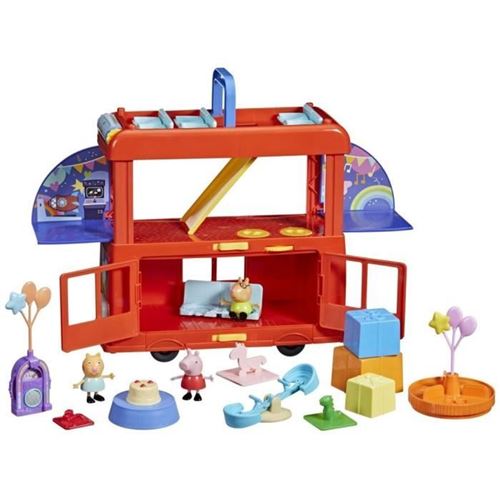 Peppa pig - Coffret bus en fête 2 en 1