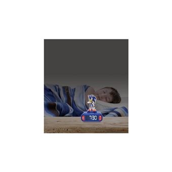 Réveil Digital Avec Veilleuse Sonic Et Effets Sonores