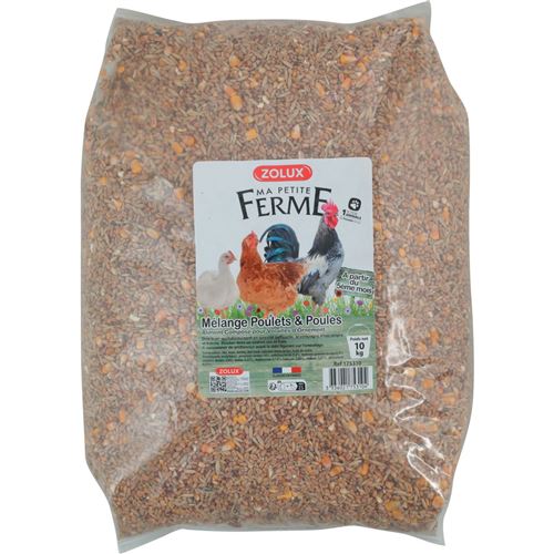 Meilleurs prix pour Zolux - Mélange pour poulets et poules 10 kgs