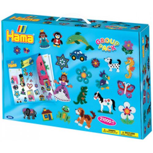 Hama Ensemble de perles thermocollantes Group Pack 3096 21000 pcs