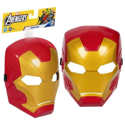Non Communiqué Rouge Masque D'iron Man Déguisement, Design Classique, Pour Enfants A Partir De 5 Ans, Marvel, Avengers: Endgame