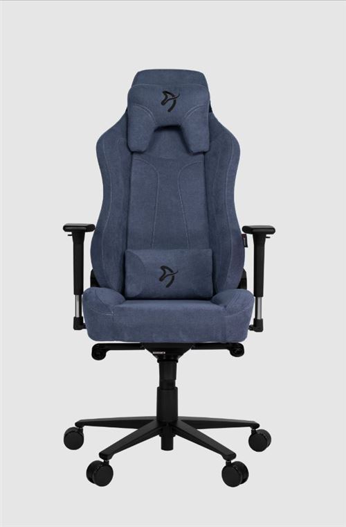 Vernazza Gaming stoel Arozzi Zachte stof Blauw