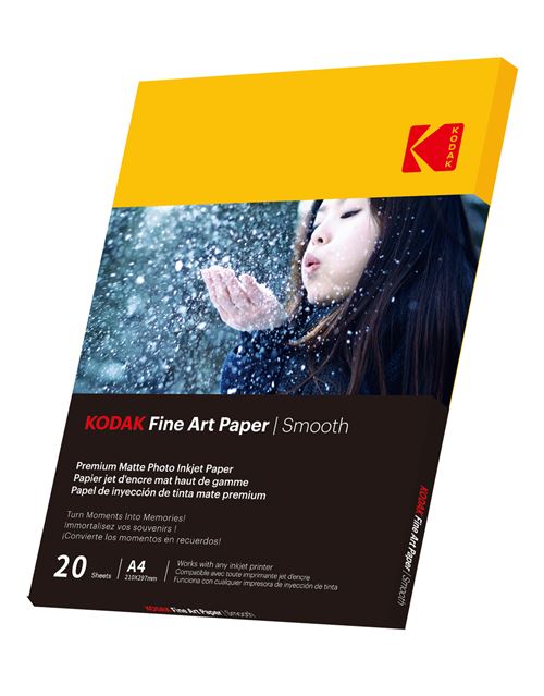 Kodak Kodak Ultra Premium Lot de 20 feuilles papier photo pour imprimante à jet... 