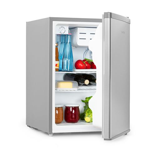Mini-Réfrigérateur Klarstein Cool Kid Avec Compartiment Congélateur 4 L 66 Litres 41Db Argent