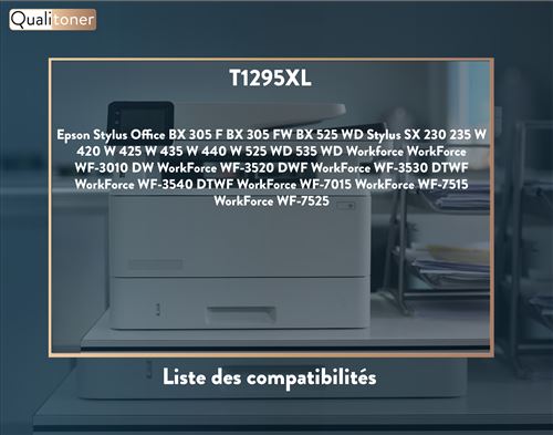 Cartouches Encre pour EPSON STYLUS OFFICE BX - 535 wd
