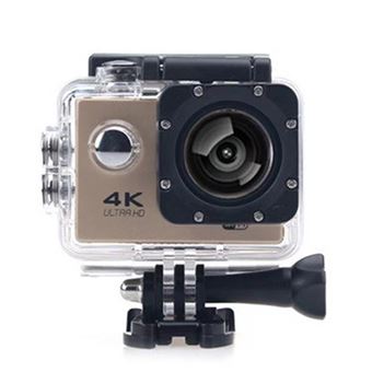 Caméra Sport D 800 HD 4K 30m Etanche Wifi Or - 1