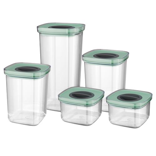 BergHOFF Récipients alimentaires herméthiques, set de 5 pcs - Leo