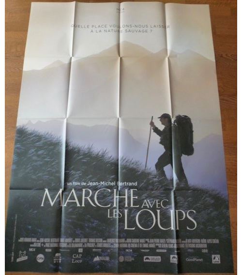 Marche avec les loups - 2019 - Jean-michel Bertrand - 116x158cm - Affiche de cinéma originale pliée État correct - N/A reconditionné disponible sur Fnac