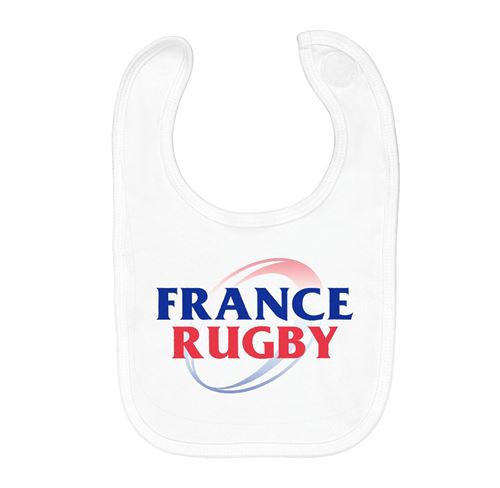 Fabulous Bavoir Coton Bio France Rugby