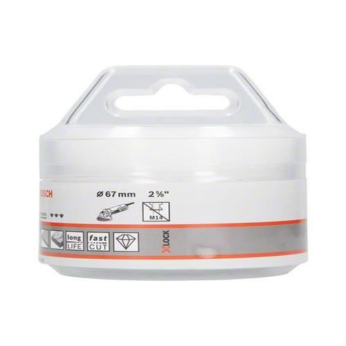 Bosch Diamanttrockenbohrer X-LOCK Best for Ceramic Dry Speed 67 x 35 mm