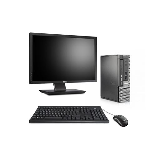 Ordinateur de bureau - Dell OptiPlex 7010 USFF - 8Go - 500Go HDD + Écran 22