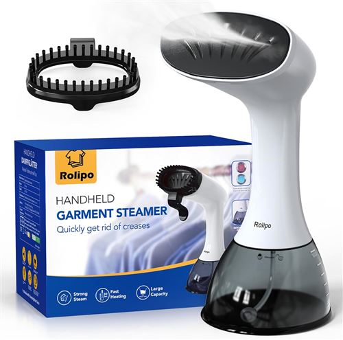 Non Communiqué Défroisseur À Main - Rolipo, Portable Voyage Vapeur Steamer, 1640W 400Ml, Débit Vapeur 33G/Min