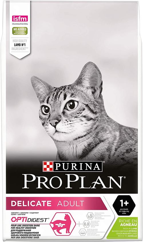 Meilleurs prix pour Croquettes Purina Proplan Delicate pour chat adulte - Agneau - 1,5kg