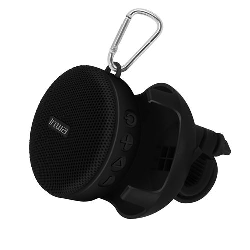 Enceinte Bluetooth V&eacute;lo Haut-parleur Sport 5W Sans-fil Etanche IPX7 noir