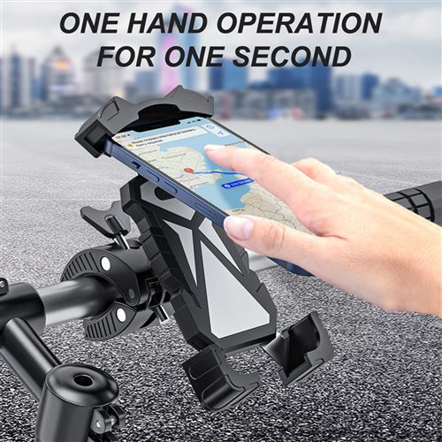 Support de téléphone de moto étanche 360 Rotation Moto Scooter Smartphone