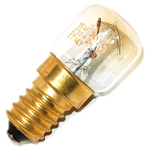 Ampoule E14 15W 300°C Four micro-ondes 92208610 CANDY, IBERNA, ROSIERES, KELVINATOR, HOOVER - 47827